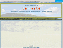 Tablet Screenshot of lamaste.at